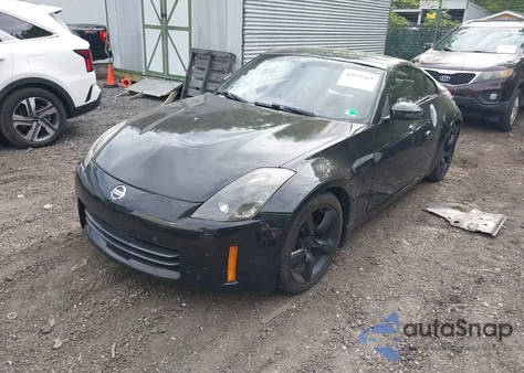 2007 Nissan 350Z Enthusiast из США, поврежденный, VIN JN1BZ34D37M504948